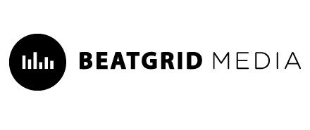 BeatGrid Media dark logo